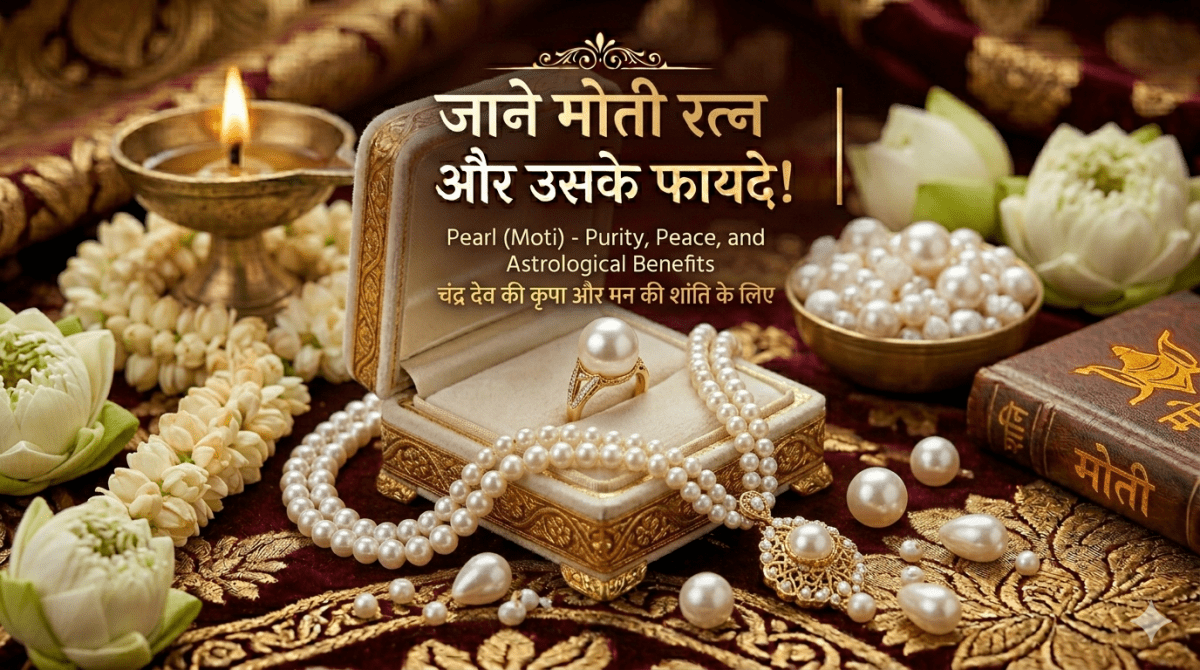 जाने मोती रत्न और उसके फायदे - Astroguruji