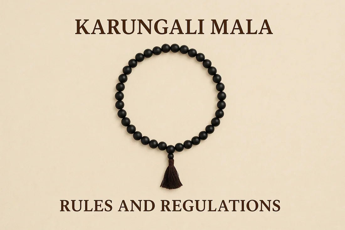 Karungali Mala Rules and Regulations: Complete Guide to Wearing, Caring & Benefits - Astroguruji