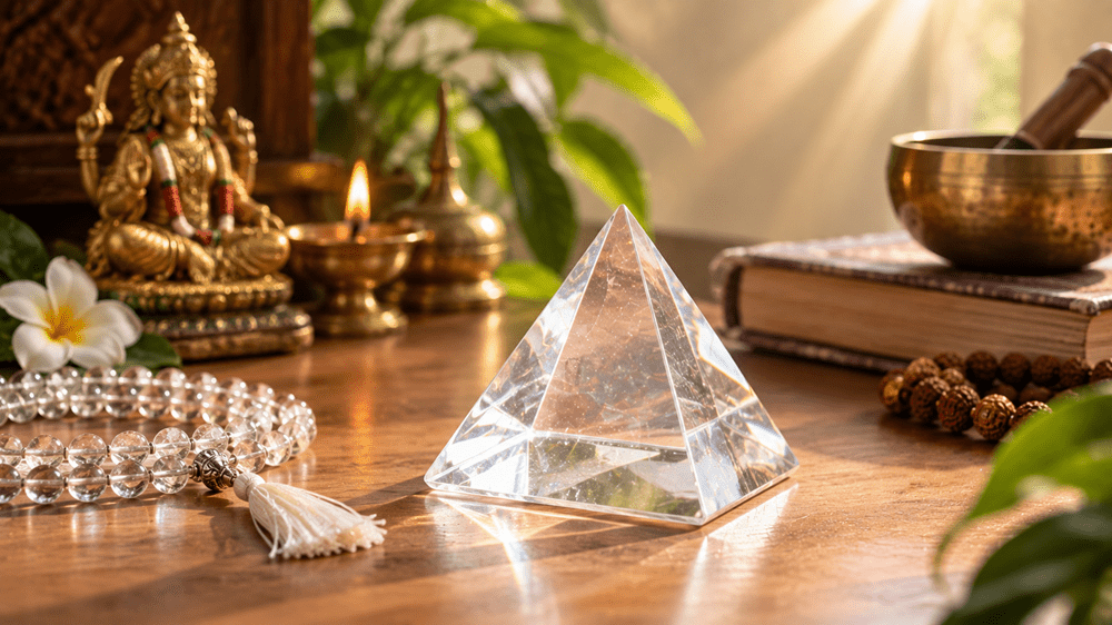 Understanding the Traditional Significance of Sphatik Pyramid - AstroGuruji