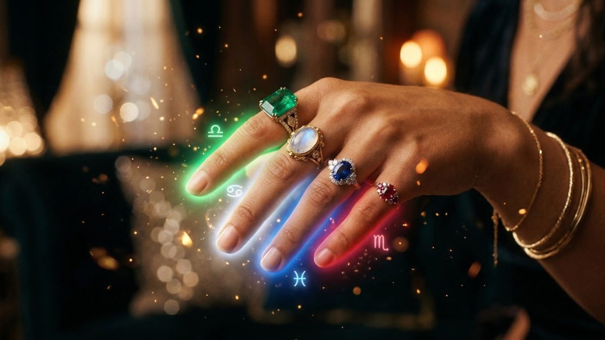 Which Finger to Wear Your Gemstone On — and Why It Matters - AstroGuruji