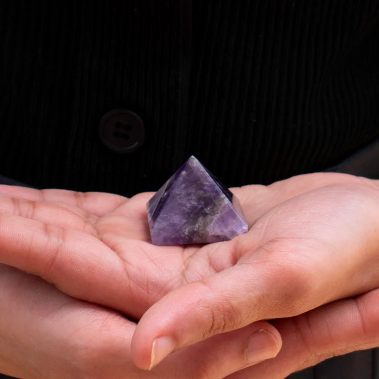 100% Pure Amethyst Pyramid - Astroguruji