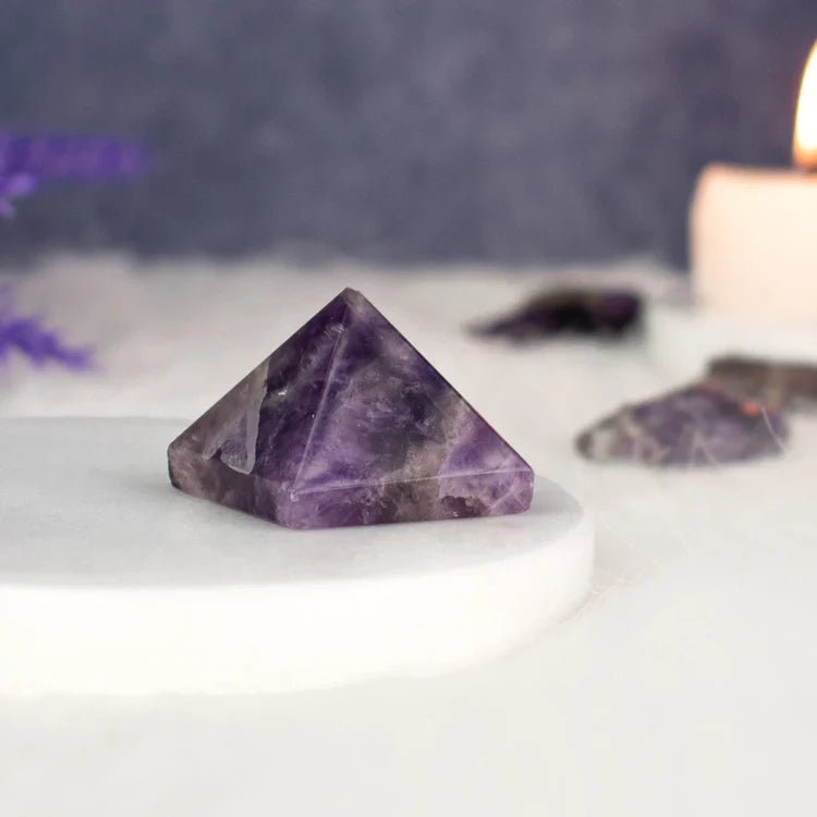 100% Pure Amethyst Pyramid - Astroguruji