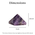 100% Pure Amethyst Pyramid - Astroguruji