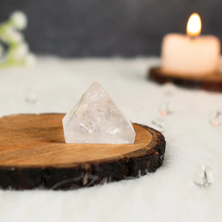 100% Pure Sphatik Pyramid - Astroguruji