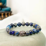 Positive emotions bracelet with lapis lazuli for peace and healing - AstroGuruji