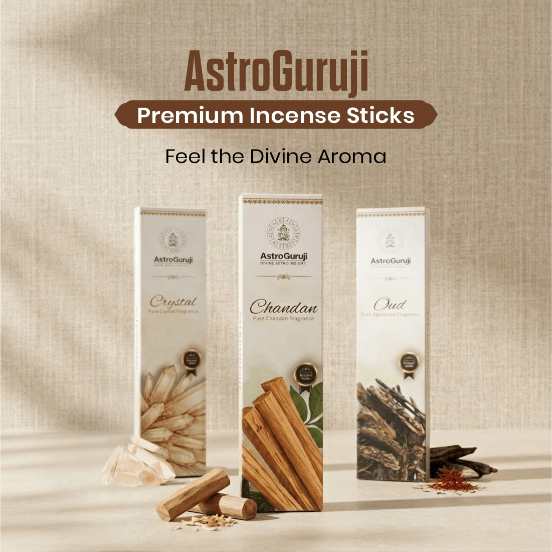3 Combo Incense Stick - Astroguruji