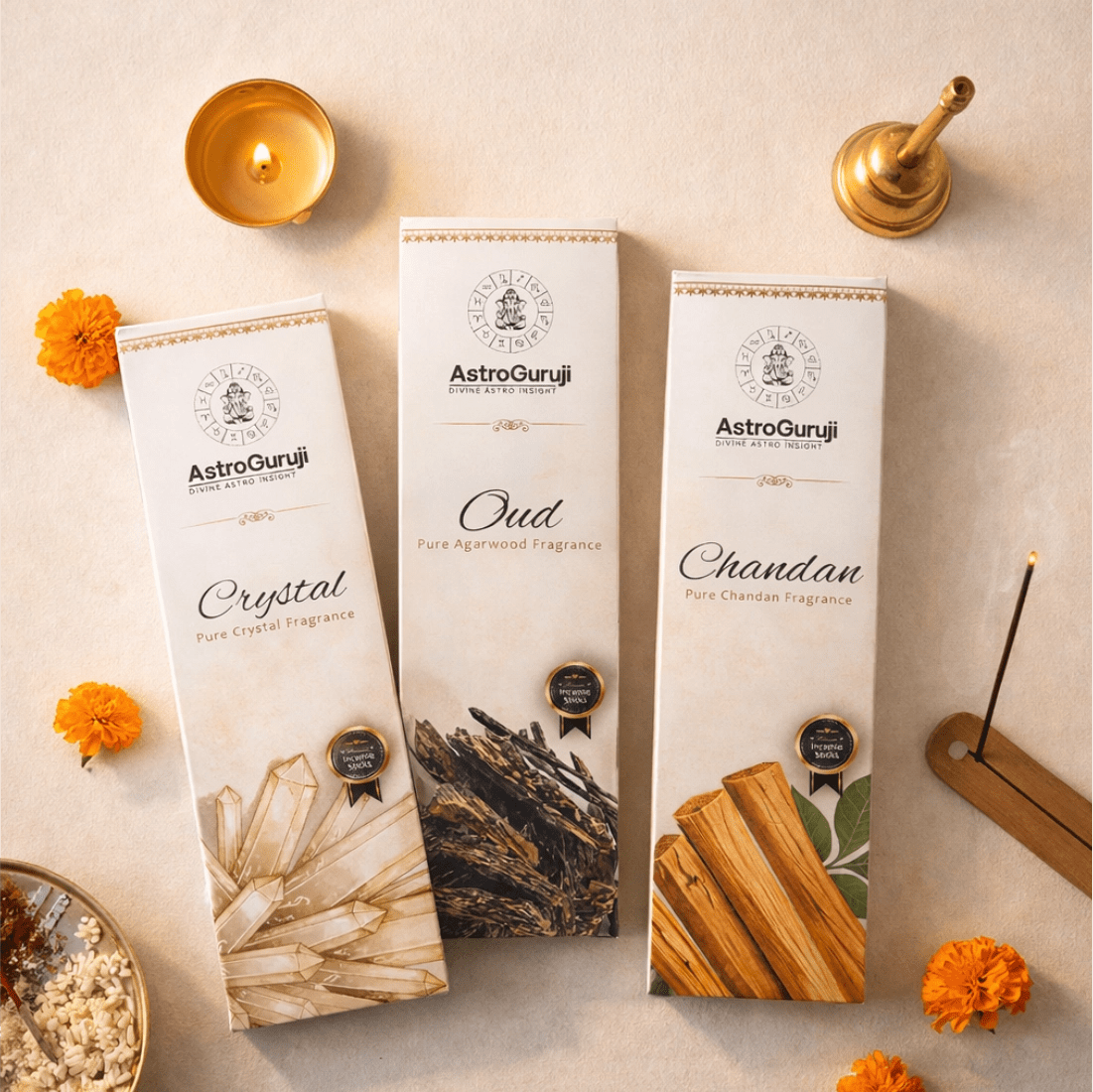3 Combo Incense Stick - Astroguruji