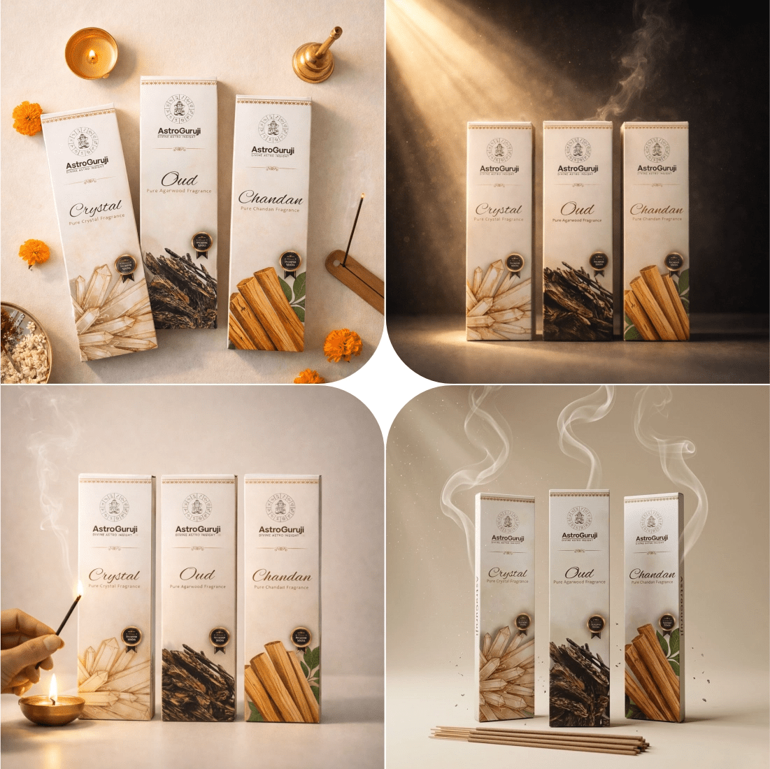 3 Combo Incense Stick - Astroguruji