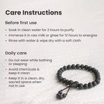 Karungali Malai Bracelet made of natural black ebony for protection - AstroGuruji