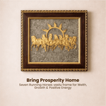 7 Horses on Raw Pyrite Frame - Astroguruji