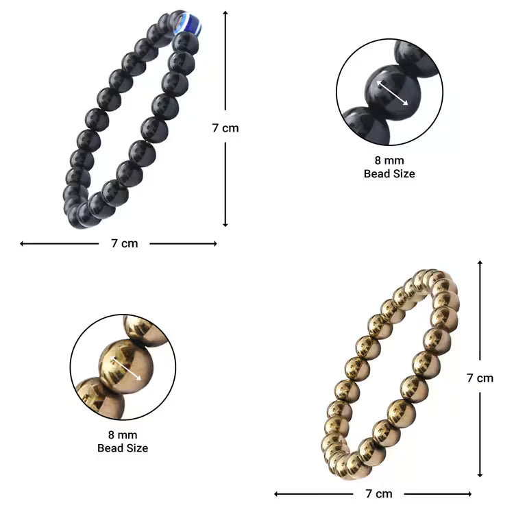Richie Rich combo bracelet set for wealth and abundance - AstroGuruji