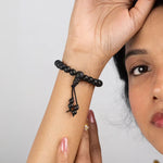 Karungali Malai Bracelet made of natural black ebony for protection - AstroGuruji