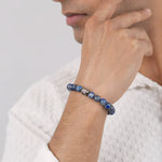 Positive emotions bracelet with lapis lazuli for peace and healing - AstroGuruji