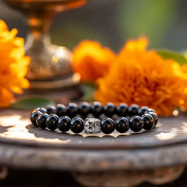 Stress relief bracelet for calmness and grounding