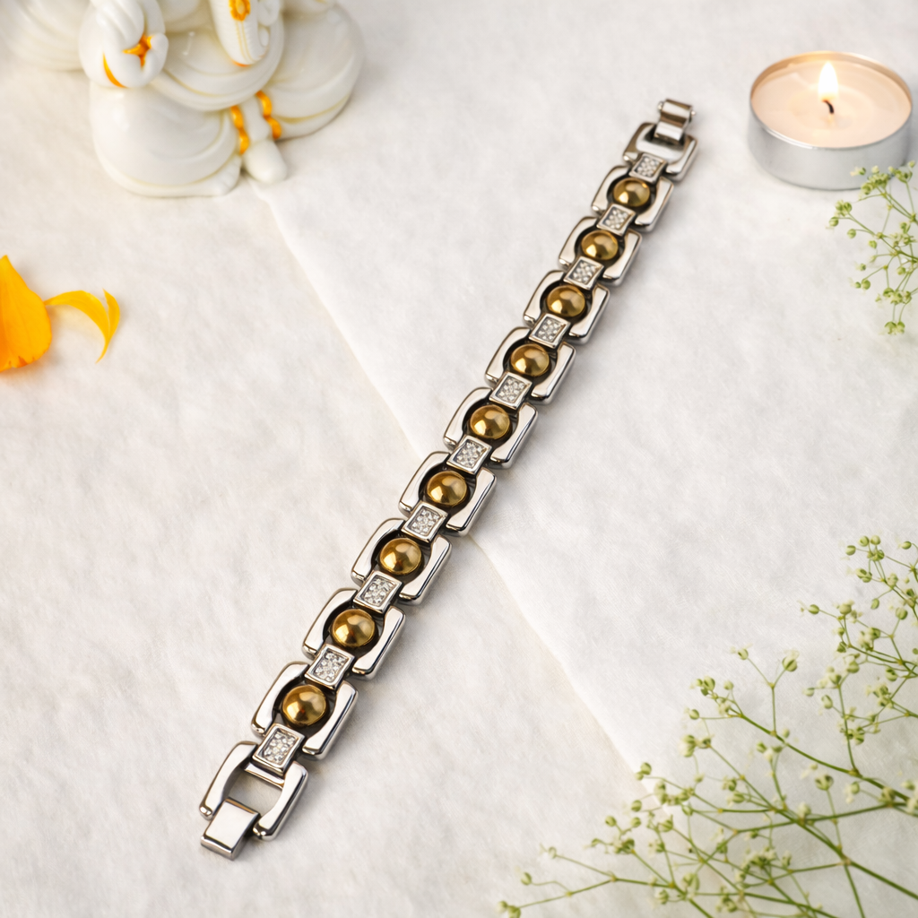 Money Magnet Metal Bracelet