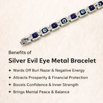 Evil Eye Metal Bracelet for protection and style - AstroGuruji