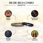 Money attracting bracelet set