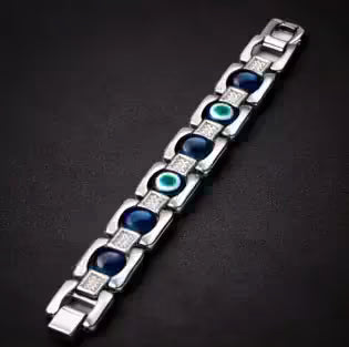 Evil Eye Metal Bracelet for protection and style - AstroGuruji