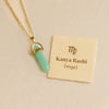 Amazonite Pencil Pendant (Kanya Rashi) Virgo