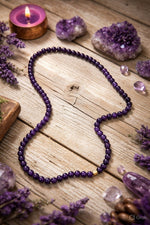 Amethyst Mala - Astroguruji
