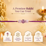 Amethyst Rakhi - AstroGuruji