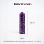 Natural Amethyst Tower for Study and Meditation - AstroGuruji