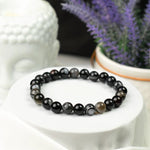 Black Agate Bracelet for Stability and Protection - AstroGuruji