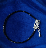 Black Obsidian Anklet - Astroguruji