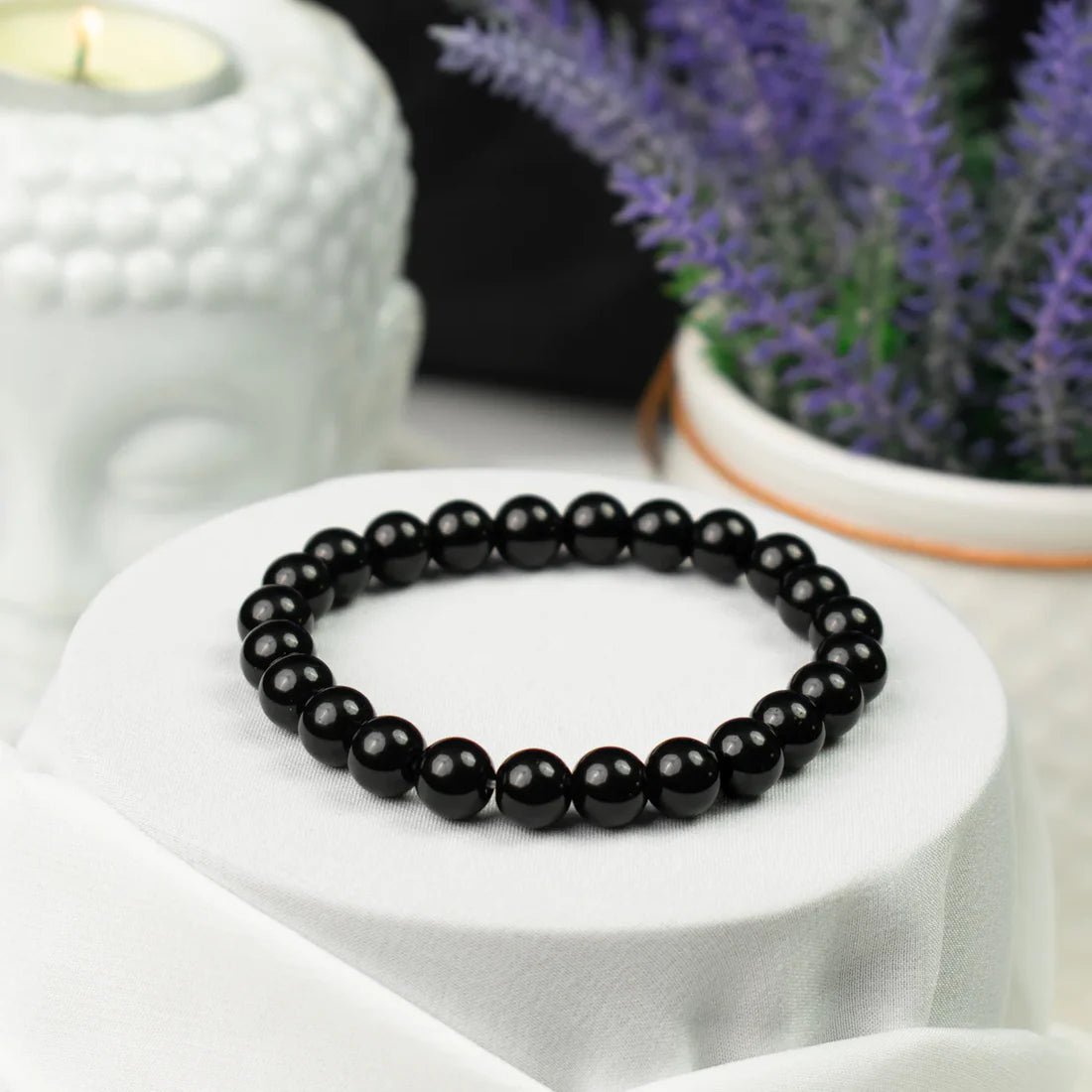 Black Obsidian Bracelet for Protection and Grounding - AstroGuruji