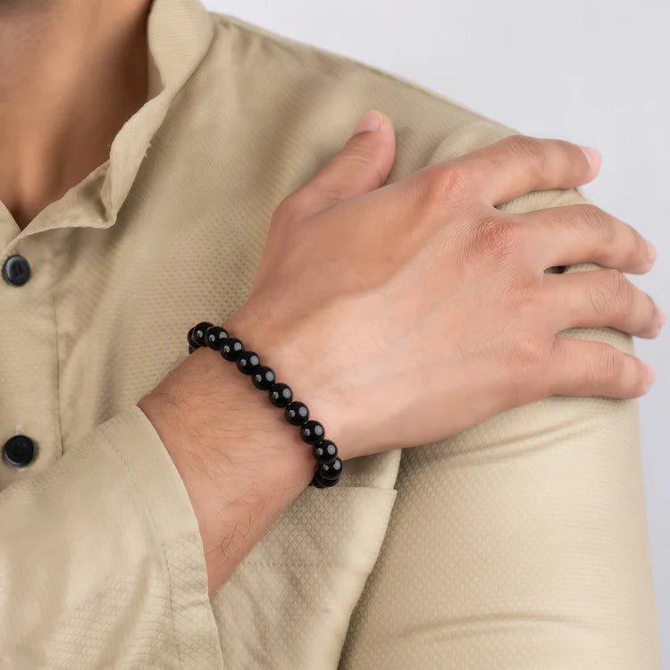 Black Obsidian Bracelet - Astroguruji