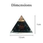 Black Obsidian Pyramid for protection and grounding energy - AstroGuruji