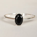 Black Obsidian Ring - Astroguruji