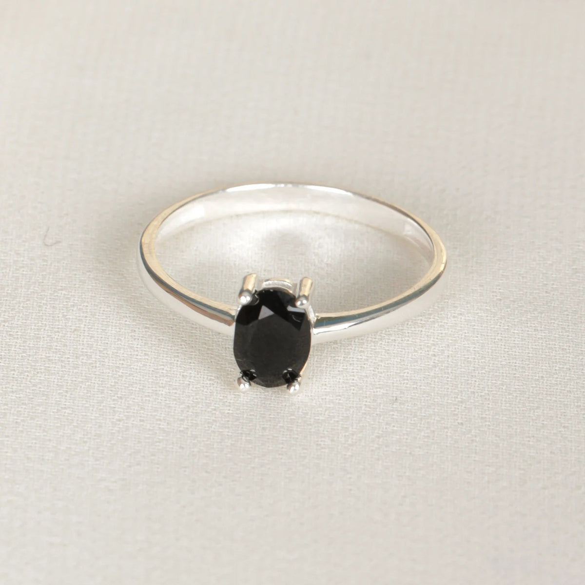Black Obsidian Ring - Astroguruji