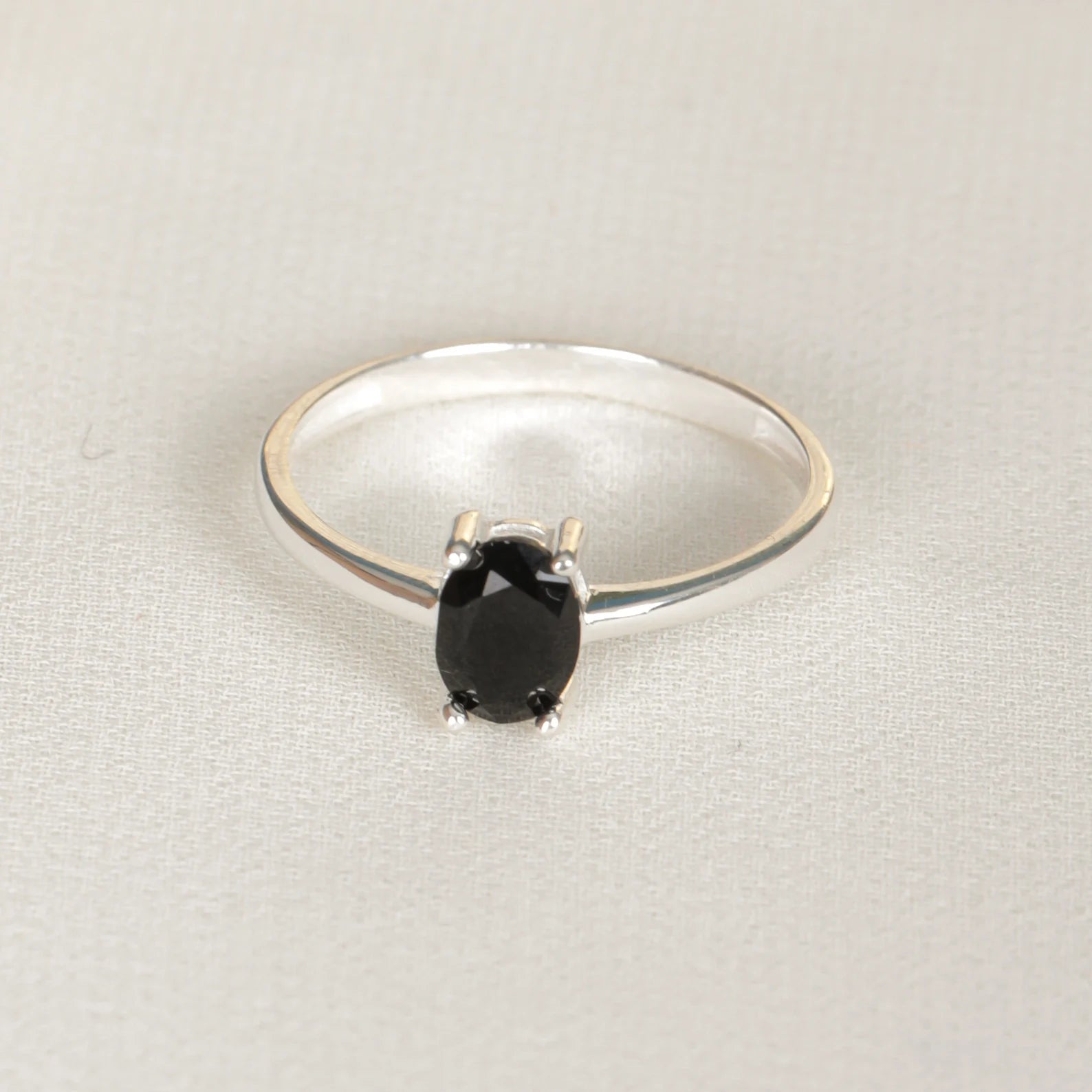 Black Obsidian Ring - Astroguruji