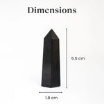 Natural Black Tourmaline Tower for Energy Shield - AstroGuruji