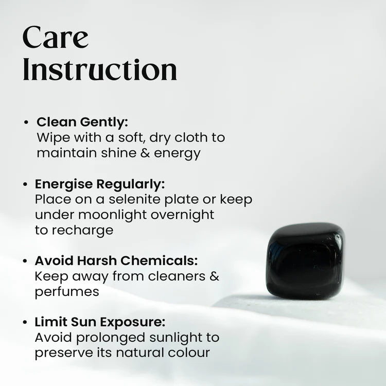 Black Tourmaline Tumble - Astroguruji