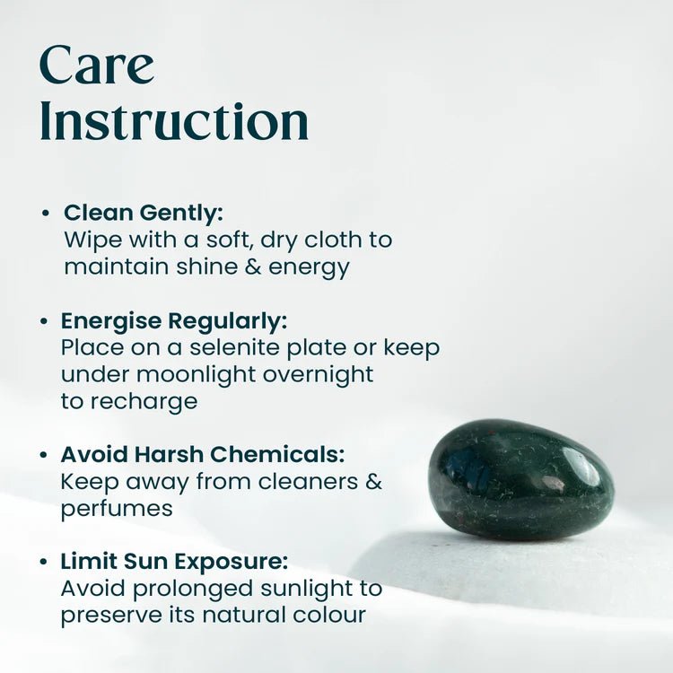 Natural Blood Stone Tumble for strength and vitality - AstroGuruji