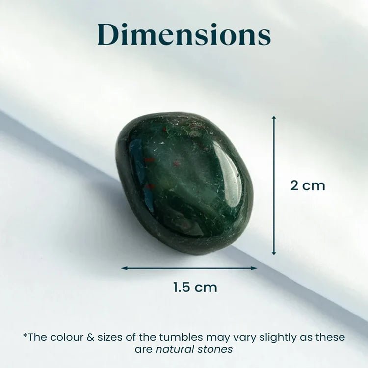 Natural Blood Stone Tumble for strength and vitality - AstroGuruji