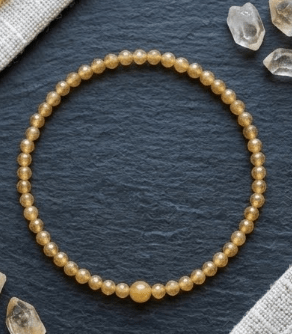 Citrine Anklet - Astroguruji