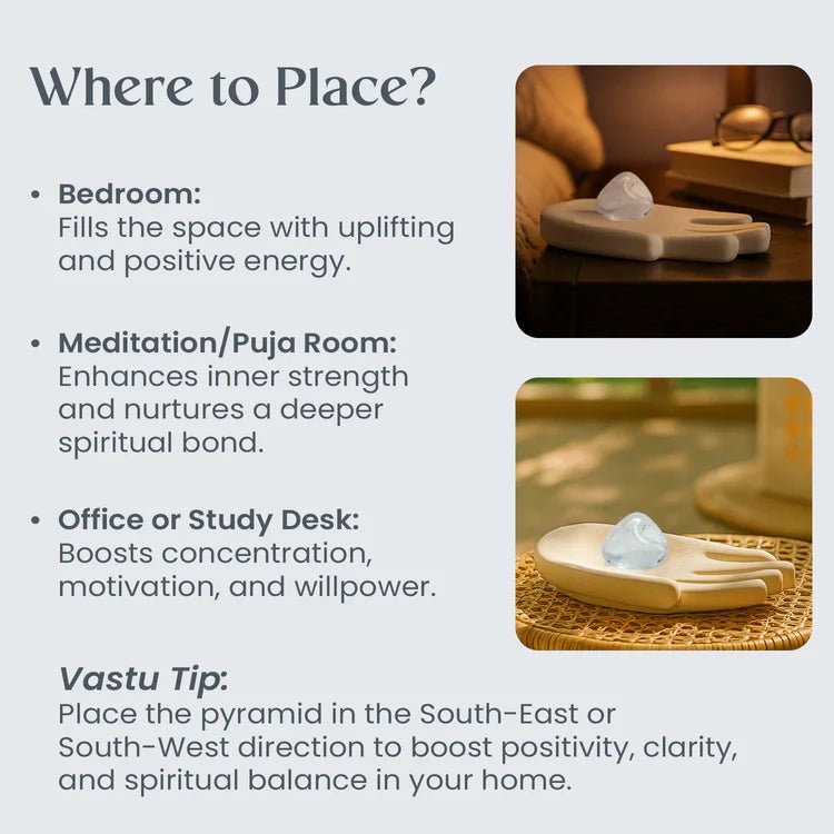 Natural Clear Quartz Tumble Stone - AstroGuruji