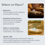 Natural Clear Quartz Tumble Stone - AstroGuruji