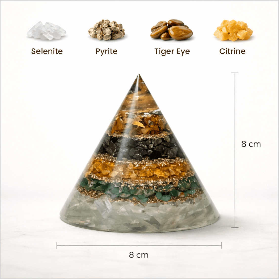 Conical Dhan Yog Pyramid - Astroguruji