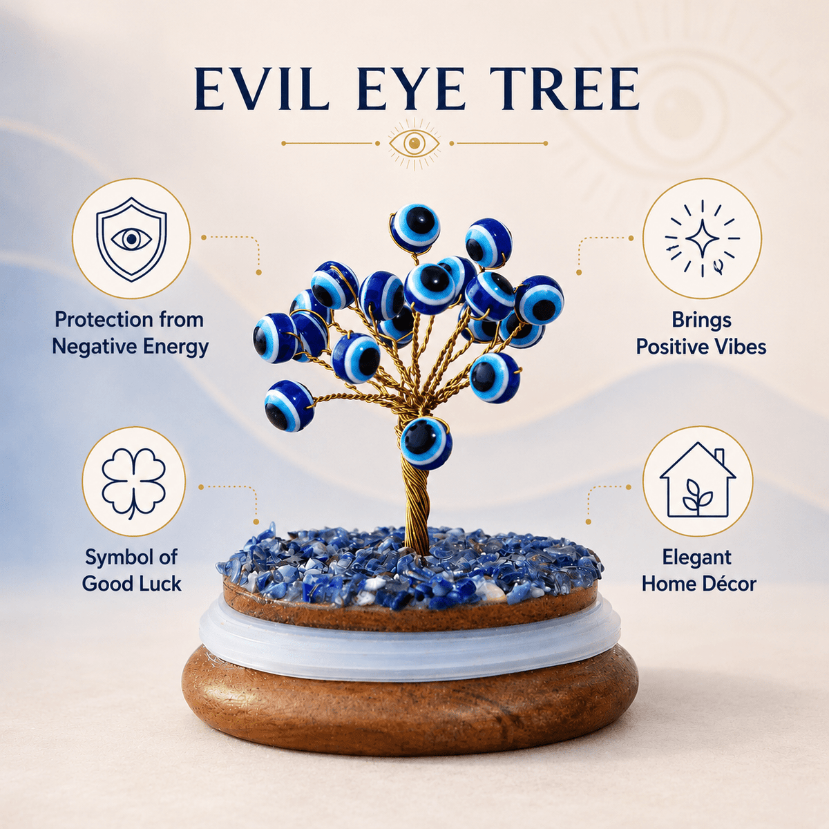 Evil Eye Tree for Protection, Positivity and Good Luck - AstroGuruji