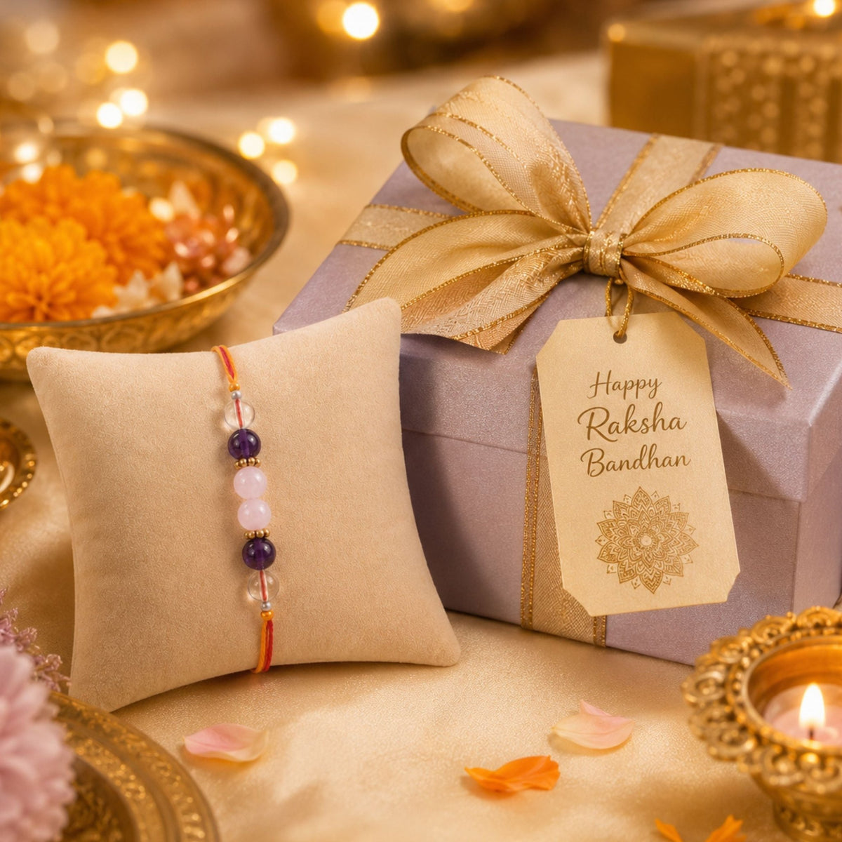 Focus and peace Rakhi - AstroGuruji