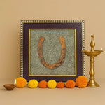 Ghode Ki Naal on Raw Pyrite Frame - Astroguruji