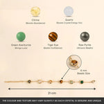 Gold Metal Dhan Yog Bracelet for Women - AstroGuruji