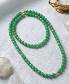 Green Aventurine Mala - Astroguruji