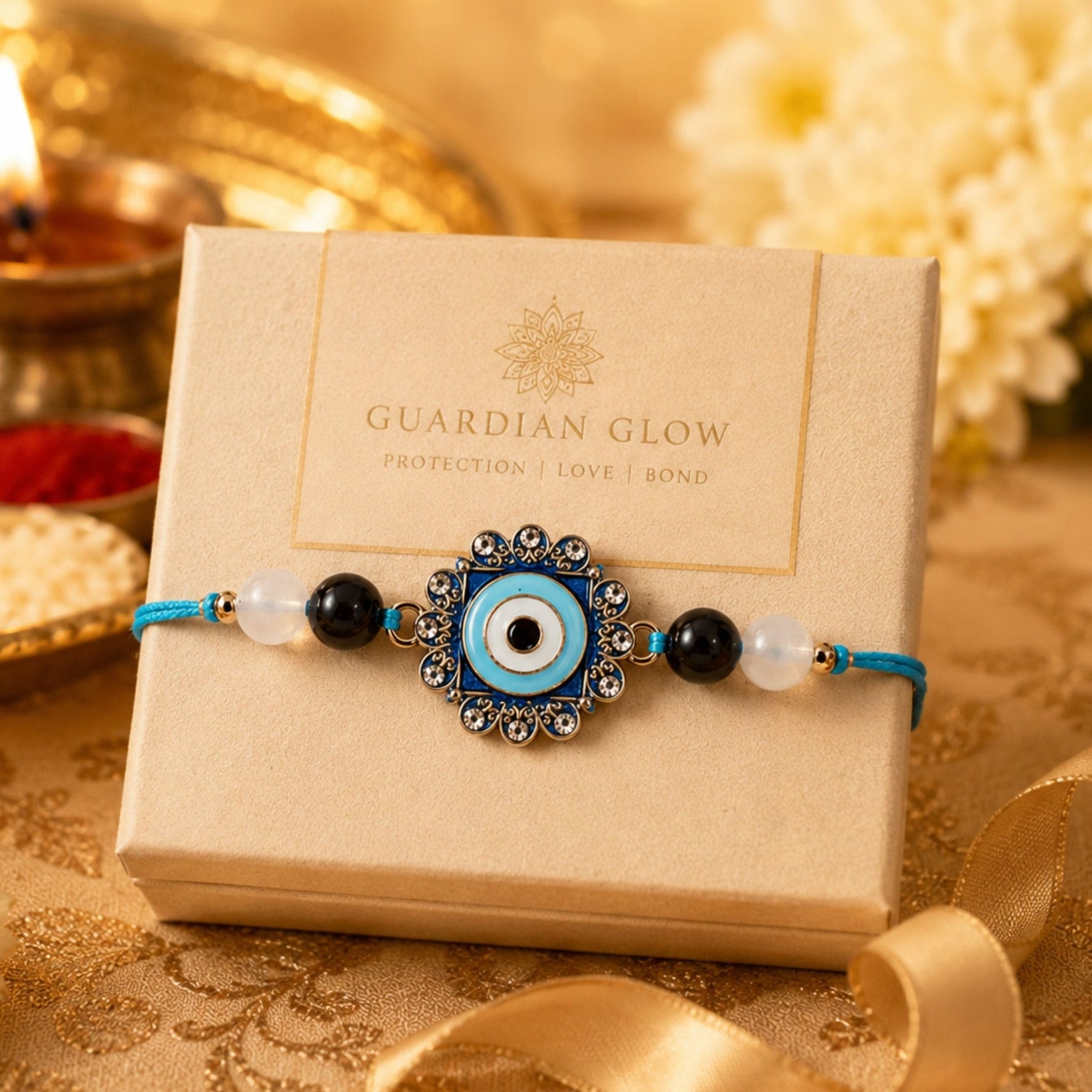 Guardian Glow Rakhi - AstroGuruji
