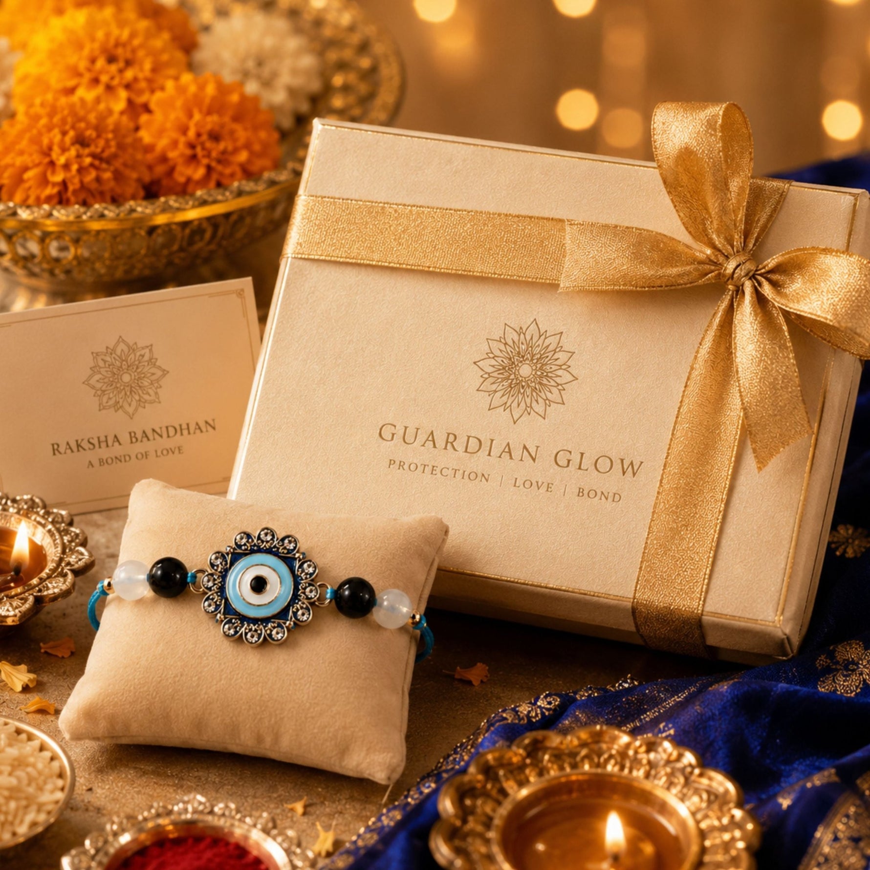 Guardian Glow Rakhi - AstroGuruji
