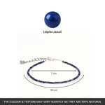 Lapis Lazuli Anklet - Astroguruji